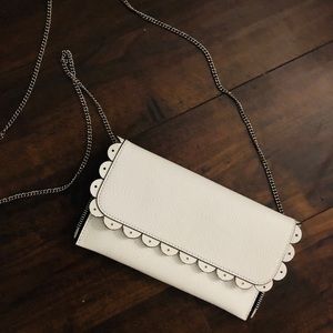 Henri Bendel crossbody - white leather (Reserved)